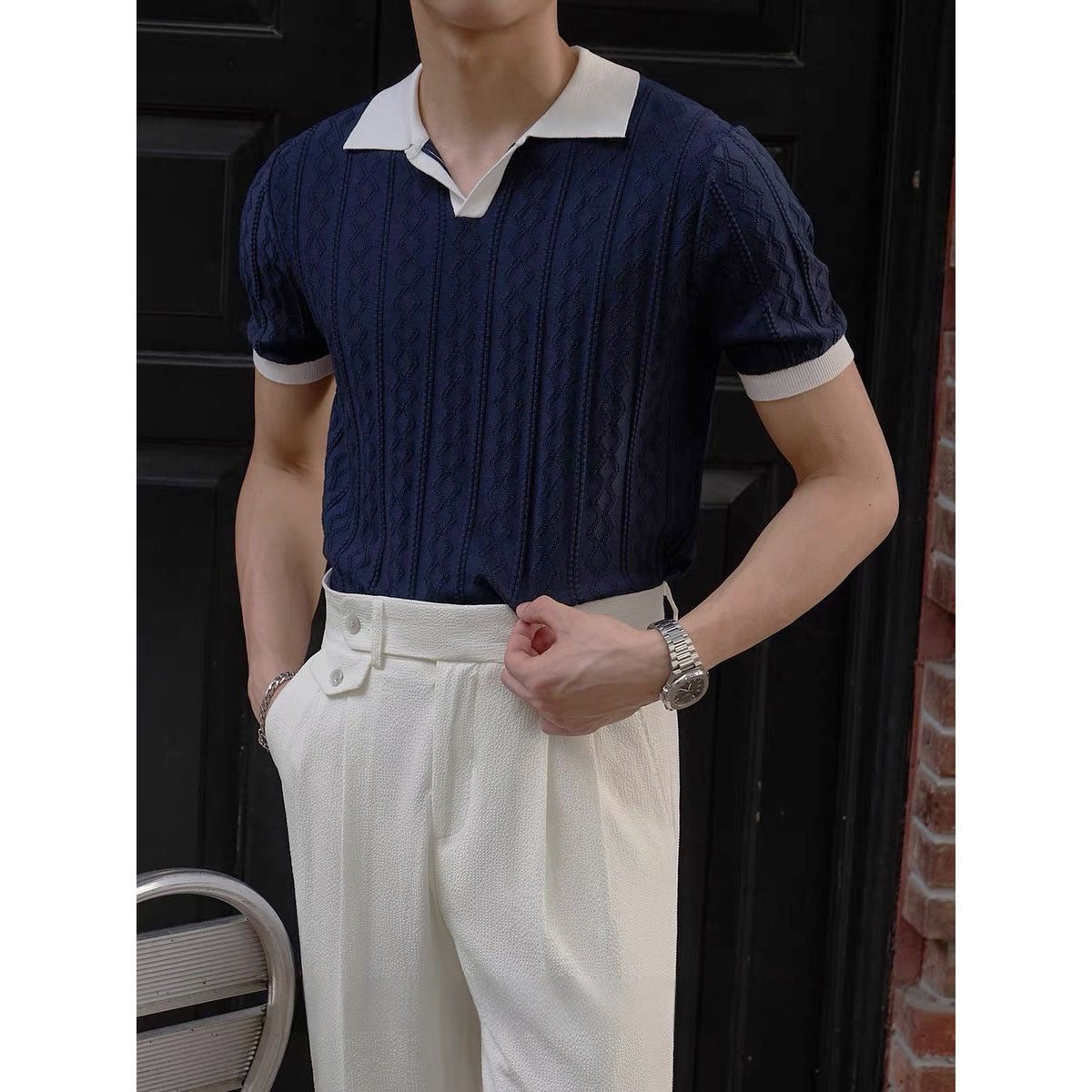 Polo homme