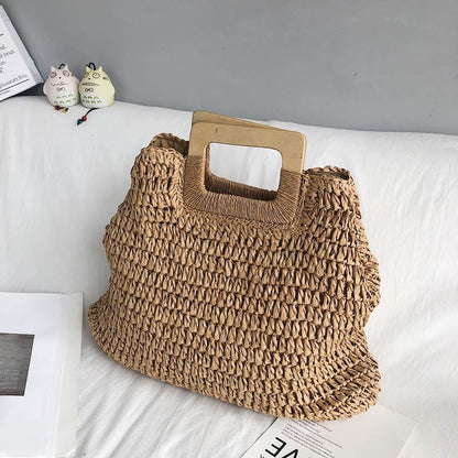 Sac de plage en paille