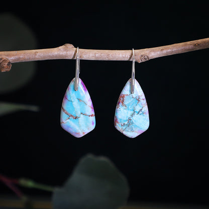 Boucles d'oreilles florales