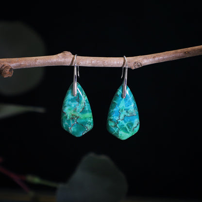 Boucles d'oreilles florales