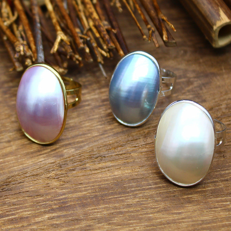 Bague en perle