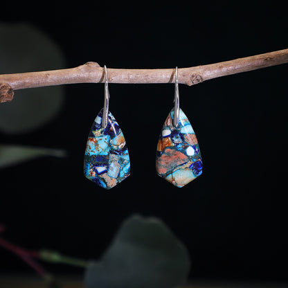Boucles d'oreilles florales