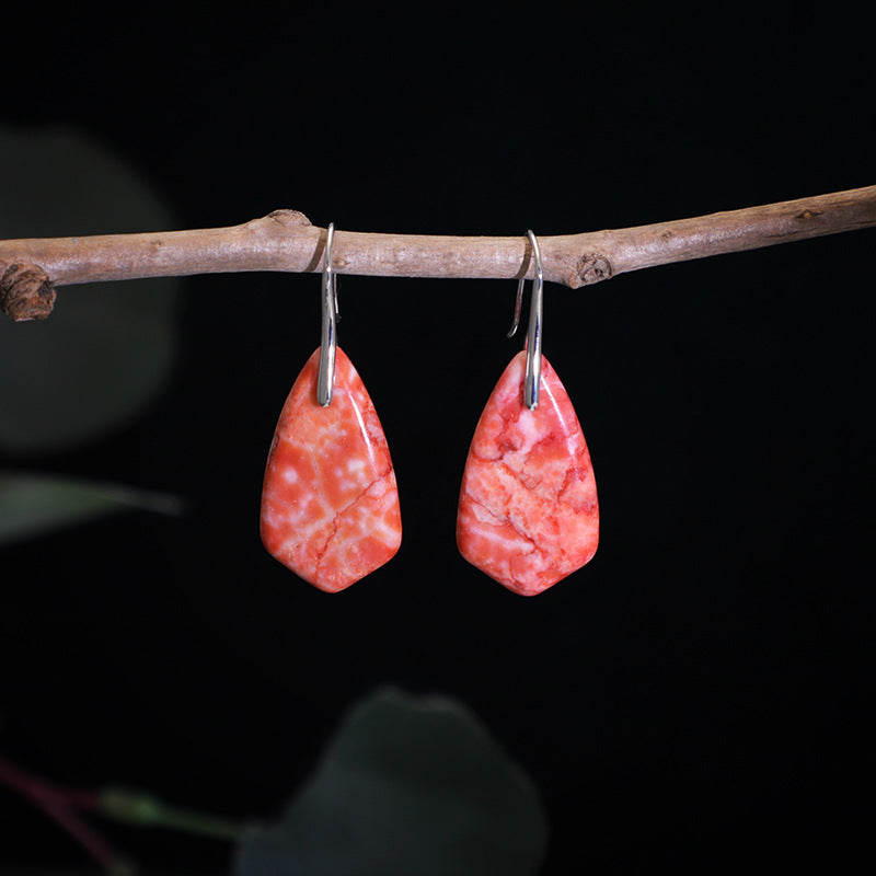 Boucles d'oreilles florales