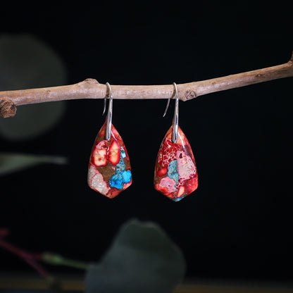 Boucles d'oreilles florales