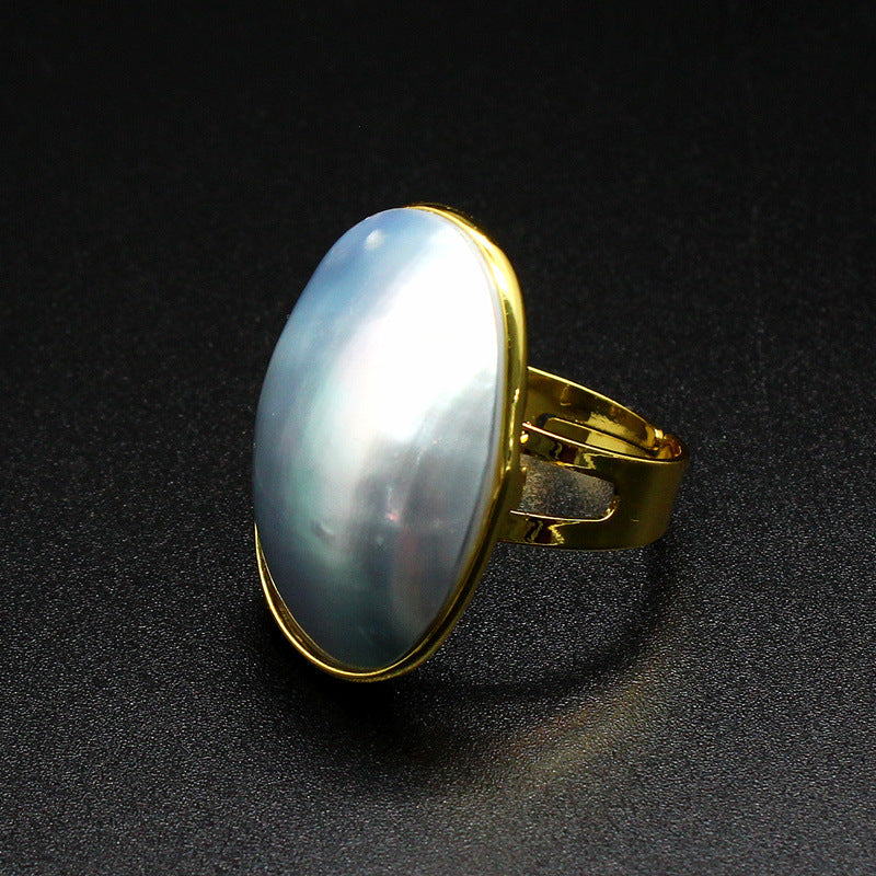 Bague en perle